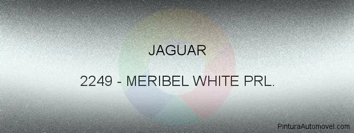 Pintura Jaguar 2249 Meribel White Prl.