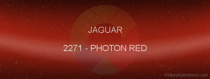 Pintura Jaguar 2271 Photon Red