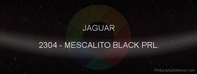 Pintura Jaguar 2304 Mescalito Black Prl.