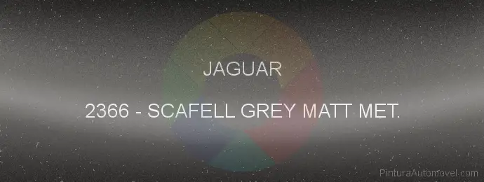 Pintura Jaguar 2366 Scafell Grey Matt Met.