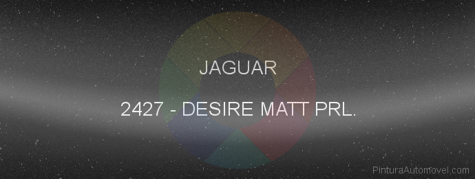 Pintura Jaguar 2427 Desire Matt Prl.