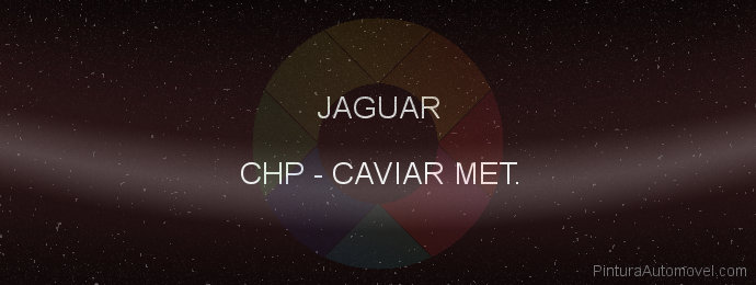 Pintura Jaguar CHP Caviar Met.