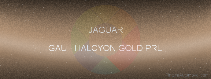 Pintura Jaguar GAU Halcyon Gold Prl.