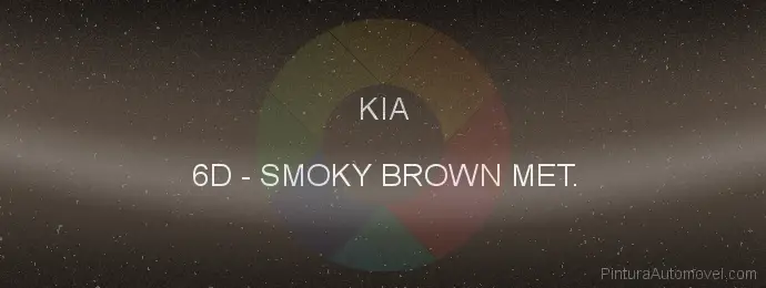 Pintura Kia 6D Smoky Brown Met.