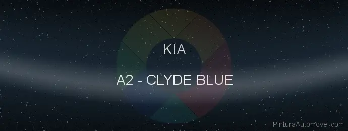 Pintura Kia A2 Clyde Blue