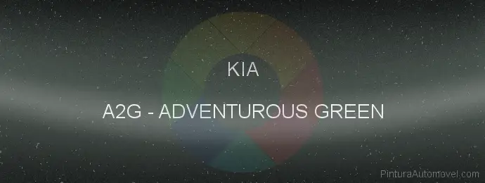Pintura Kia A2G Adventurous Green