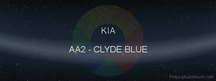 Pintura Kia AA2 Clyde Blue