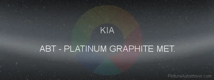 Pintura Kia ABT Platinum Graphite Met.