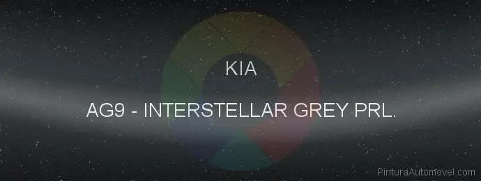Pintura Kia AG9 Interstellar Grey Prl.