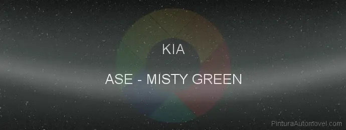 Pintura Kia ASE Misty Green