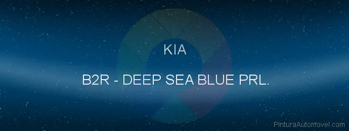 Pintura Kia B2R Deep Sea Blue Prl.