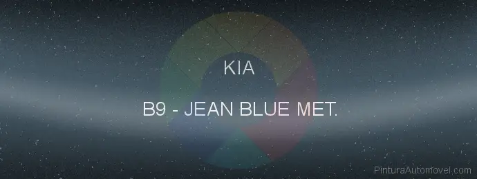 Pintura Kia B9 Jean Blue Met.