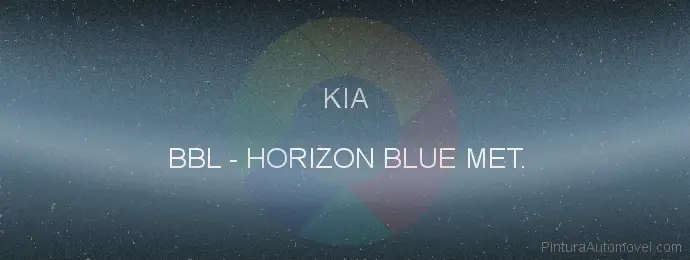 Pintura Kia BBL Horizon Blue Met.