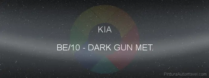 Pintura Kia BE/10 Dark Gun Met.