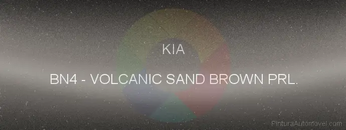 Pintura Kia BN4 Volcanic Sand Brown Prl.