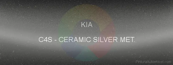 Pintura Kia C4S Ceramic Silver Met.
