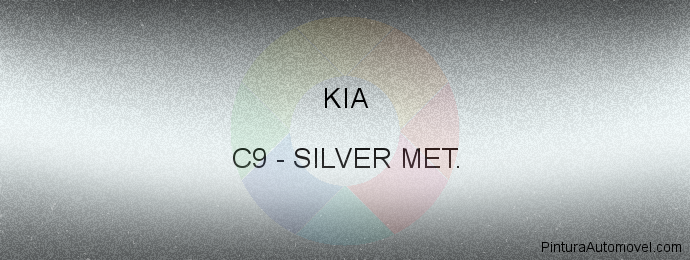 Pintura Kia C9 Silver Met.