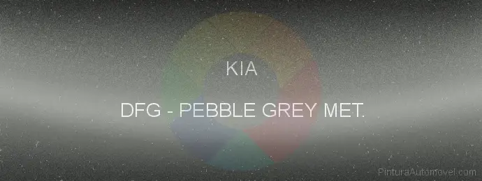 Pintura Kia DFG Pebble Grey Met.