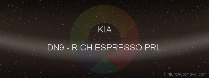 Pintura Kia DN9 Rich Espresso Prl.