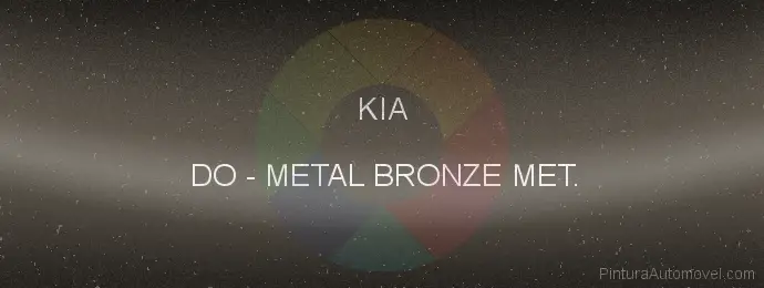 Pintura Kia DO Metal Bronze Met.