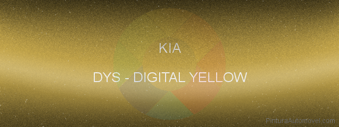 Pintura Kia DYS Digital Yellow