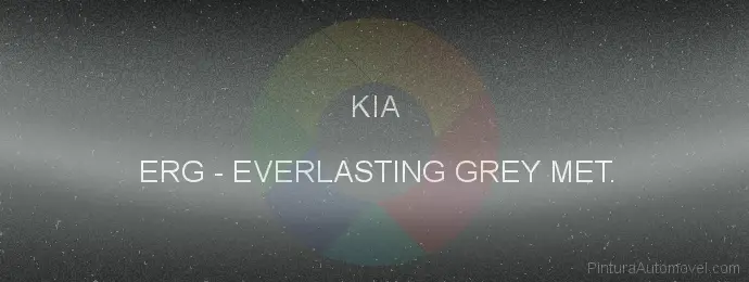 Pintura Kia ERG Everlasting Grey Met.