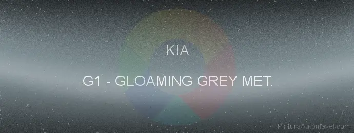 Pintura Kia G1 Gloaming Grey Met.