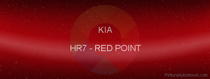 Pintura Kia HR7 Red Point