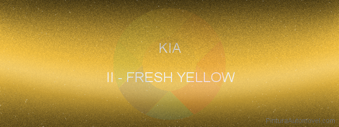 Pintura Kia II Fresh Yellow