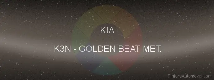 Pintura Kia K3N Golden Beat Met.