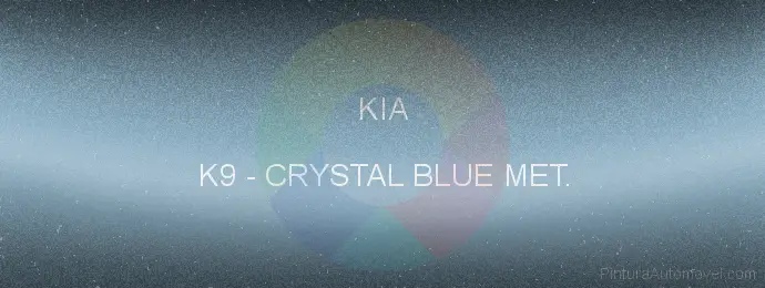 Pintura Kia K9 Crystal Blue Met.