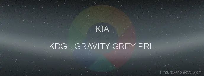 Pintura Kia KDG Gravity Grey Prl.