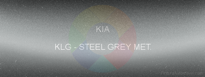 Pintura Kia KLG Steel Grey Met.