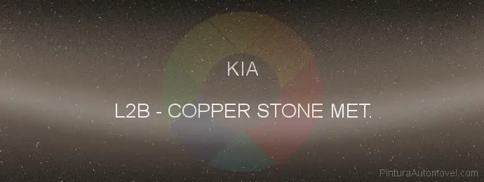 Pintura Kia L2B Copper Stone Met.