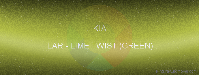 Pintura Kia LAR Lime Twist (green)