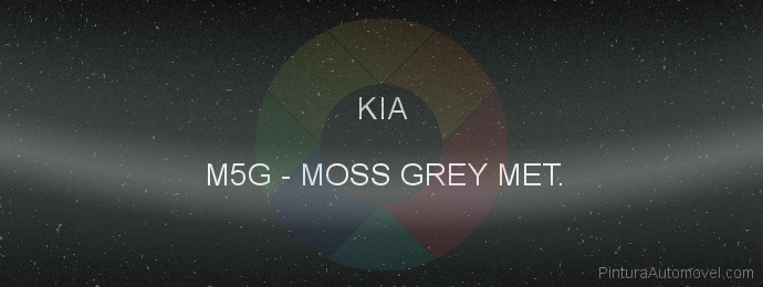Pintura Kia M5G Moss Grey Met.