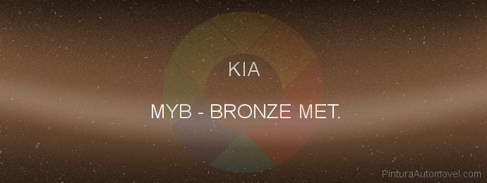 Pintura Kia MYB Bronze Met.