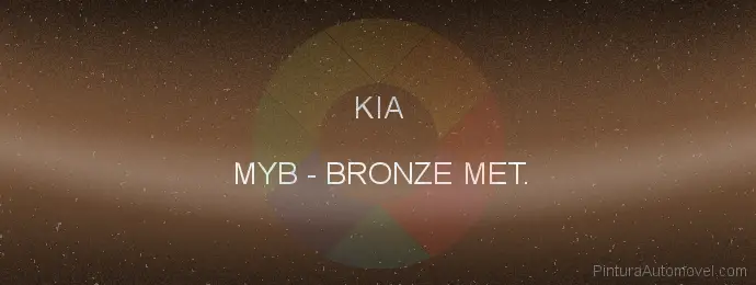 Pintura Kia MYB Bronze Met.