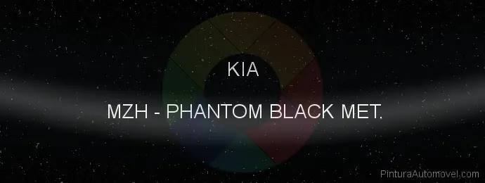 Pintura Kia MZH Phantom Black Met.