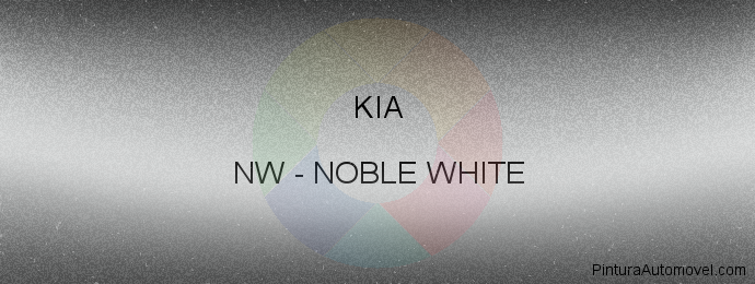 Pintura Kia NW Noble White