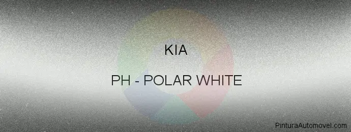 Pintura Kia PH Polar White