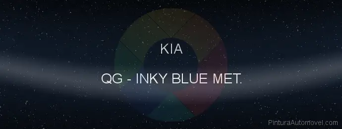 Pintura Kia QG Inky Blue Met.