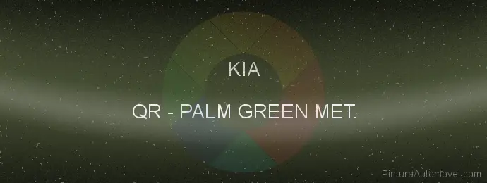 Pintura Kia QR Palm Green Met.