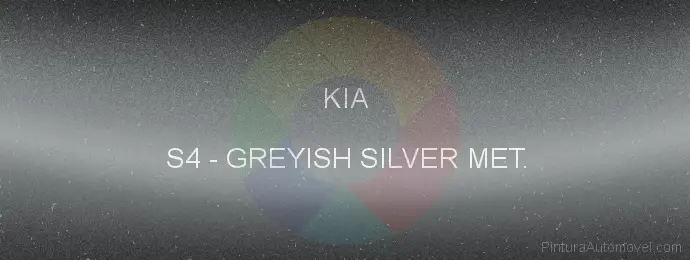 Pintura Kia S4 Greyish Silver Met.