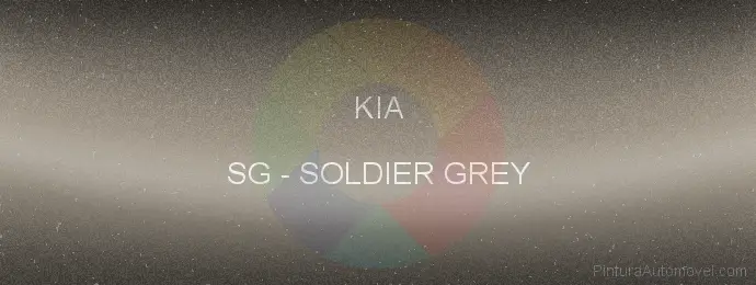 Pintura Kia SG Soldier Grey