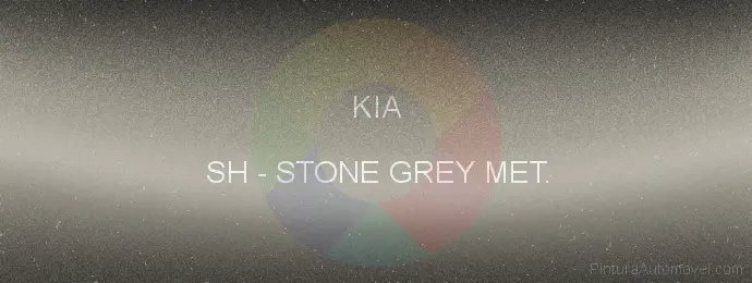 Pintura Kia SH Stone Grey Met.