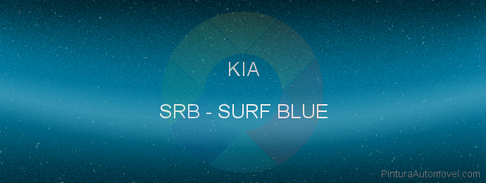Pintura Kia SRB Surf Blue