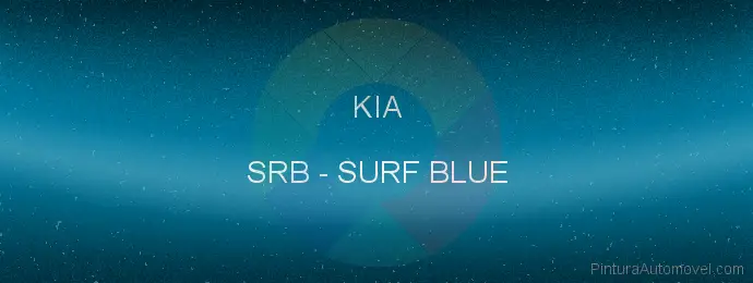 Pintura Kia SRB Surf Blue