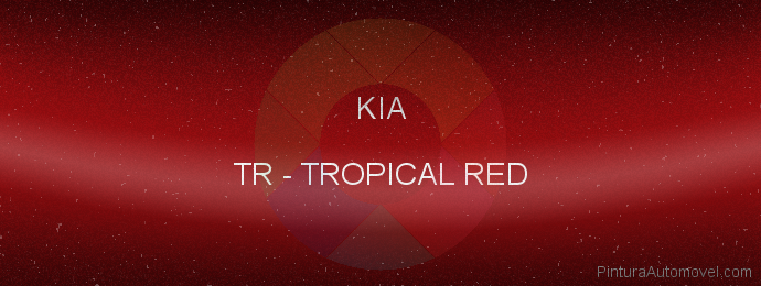 Pintura Kia TR Tropical Red