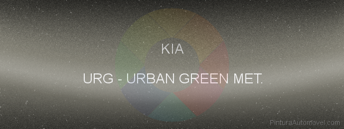Pintura Kia URG Urban Green Met.